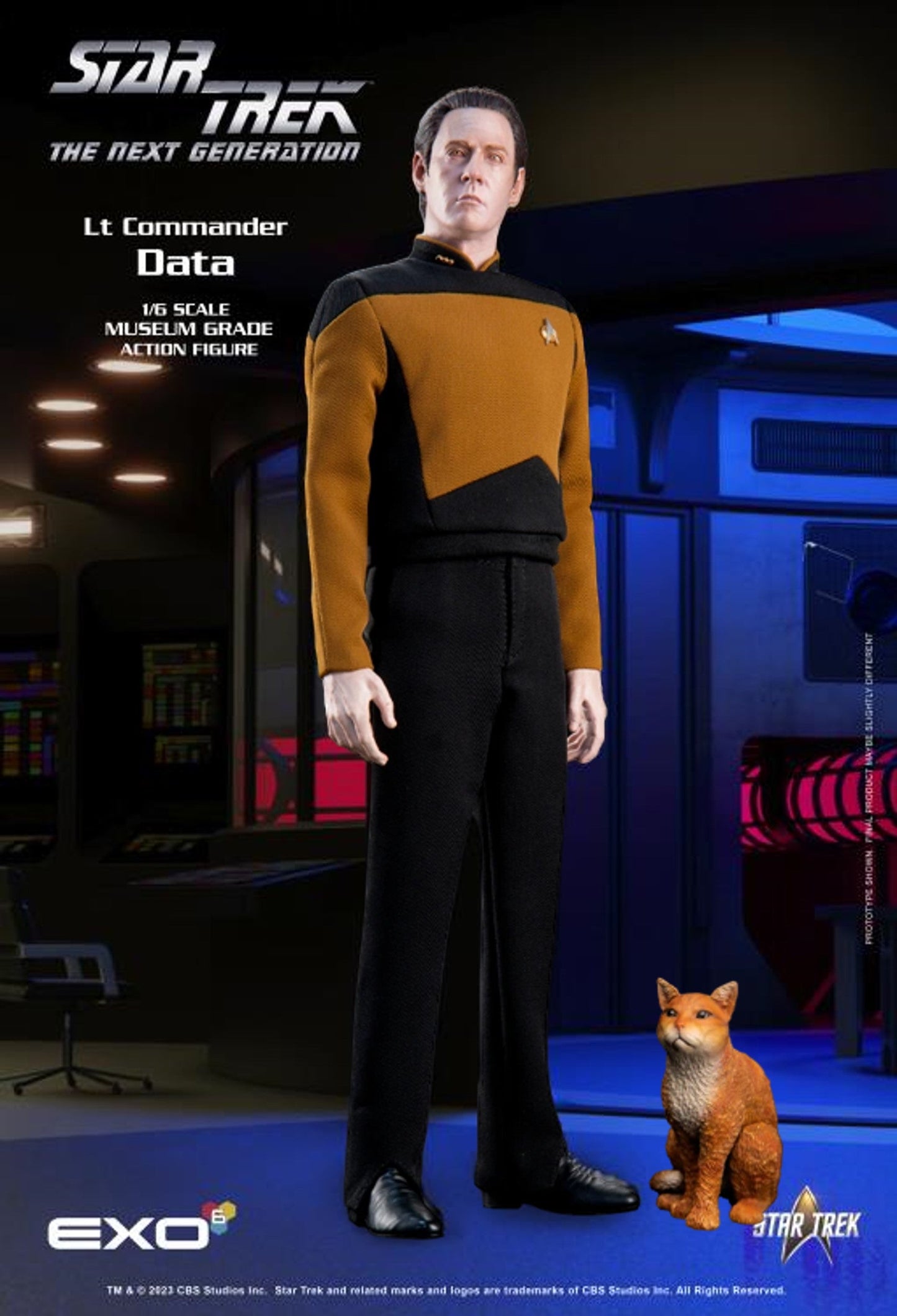 Pedido Figura Lt. Commander Data (Standard version) - Star Trek: The Next Generation marca EXO-6 EXO-01-073S escala 1/6