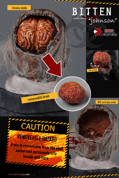 Pedido Figura Zombie Johnson - The Bitten Series marca Asmus Toys BIT001A escala 1/6