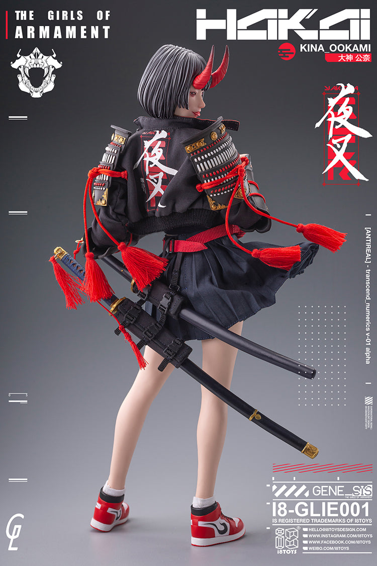 Preventa Figura Kina OOKAMI marca i8 x Gharliera i8-GLIE001 escala 1/6