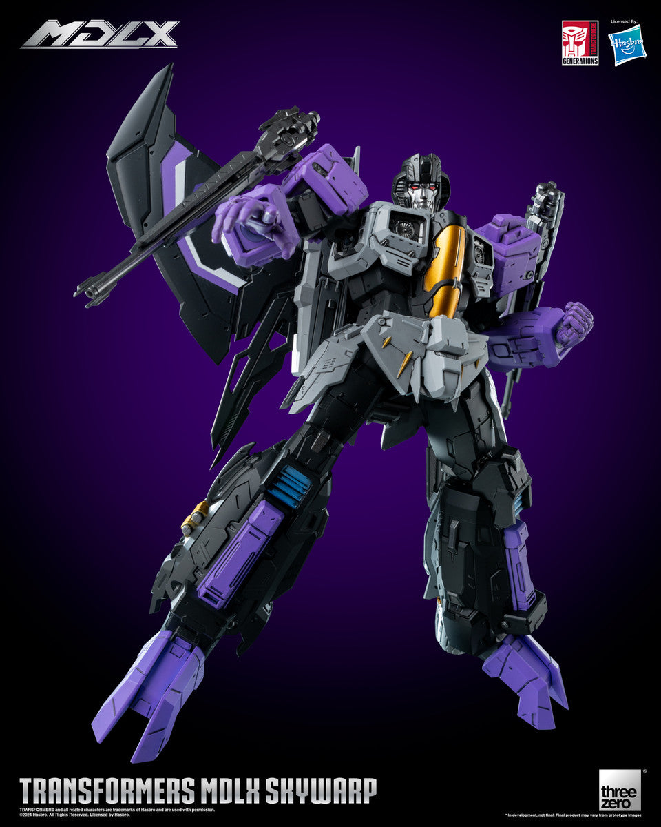 Pedido Figura MDLX Skywarp - Transformers marca Threezero 3Z0663 (20 cm)