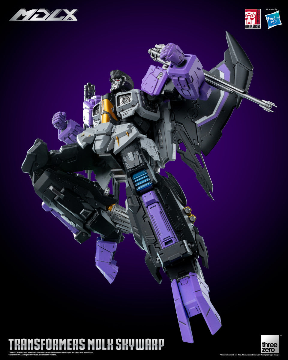 Pedido Figura MDLX Skywarp - Transformers marca Threezero 3Z0663 (20 cm)