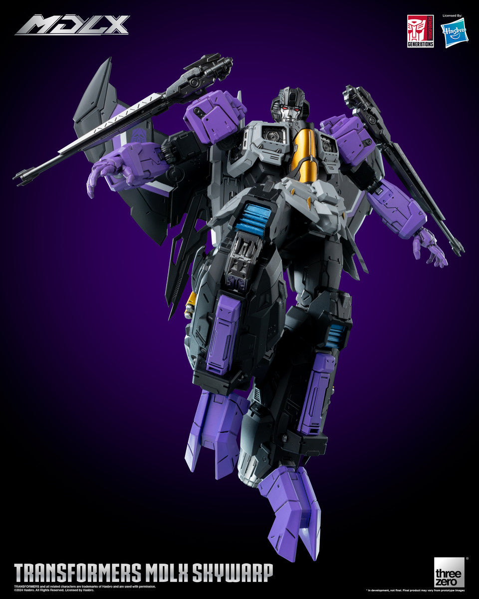 Pedido Figura MDLX Skywarp - Transformers marca Threezero 3Z0663 (20 cm)