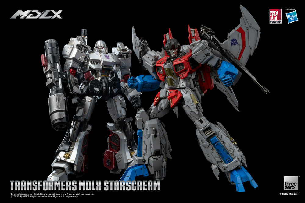 Pedido Figura MDLX Starscream - Transformers marca Threezero 3Z0336 (20 cm)