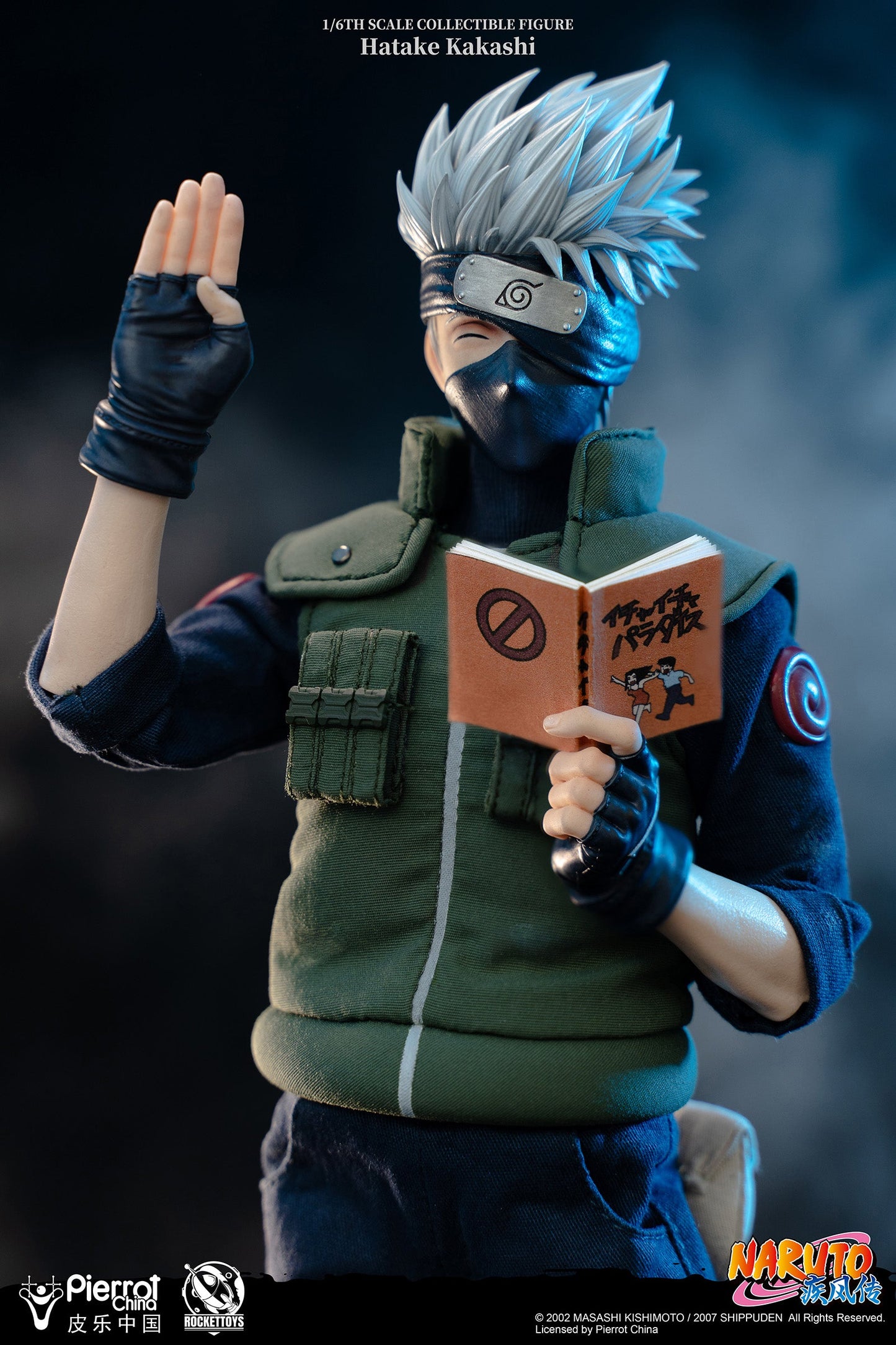 Pedido Figura Hatake Kakashi - Naruto marca Rocket Toys ROC-004 escala 1/6