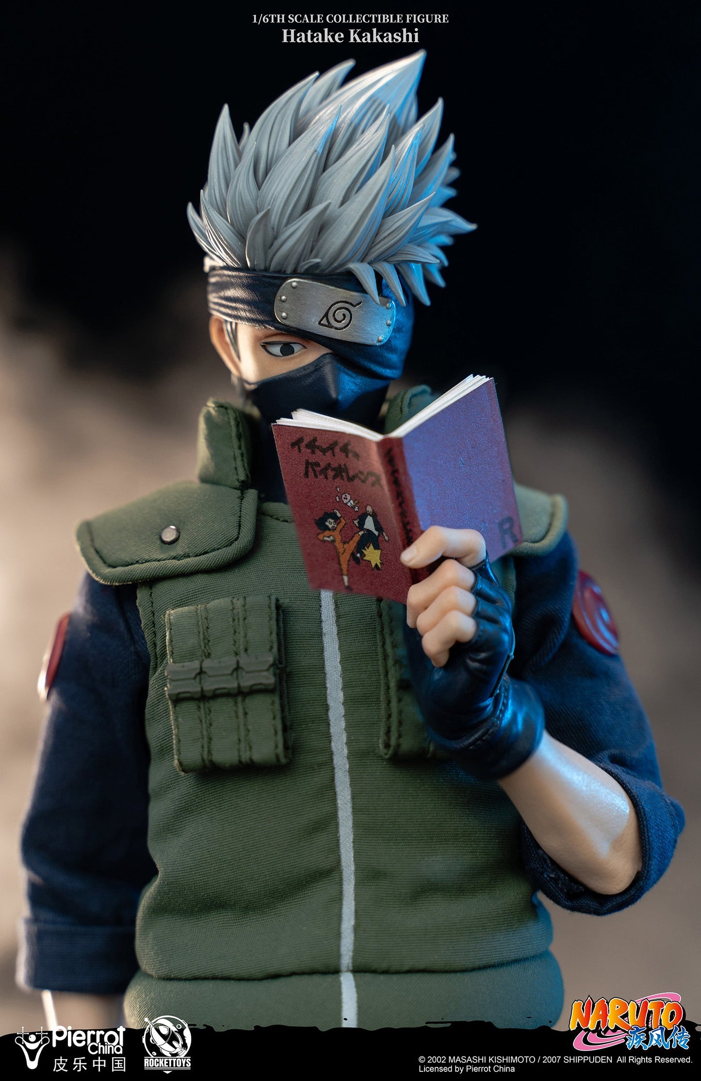 Pedido Figura Hatake Kakashi - Naruto marca Rocket Toys ROC-004 escala 1/6