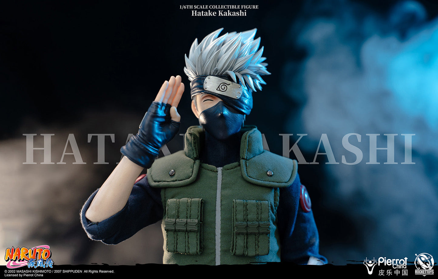 Pedido Figura Hatake Kakashi - Naruto marca Rocket Toys ROC-004 escala 1/6