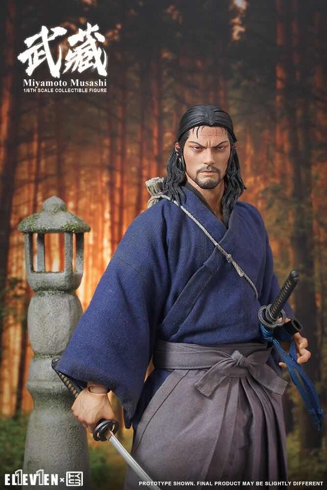 Pedido Figura Miyamoto Musashi marca Eleven x Kai Studios EXK008 escala 1/6 (relanzamiento)