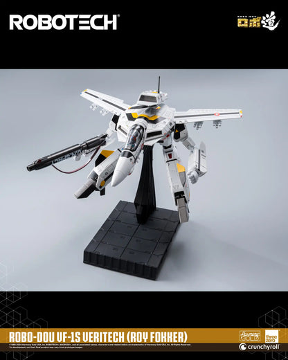 Preventa Figura ROBO-DOU VF-1J Veritech (Roy Fokker) - ROBOTECH marca Threezero 3Z0305 escala 1/72