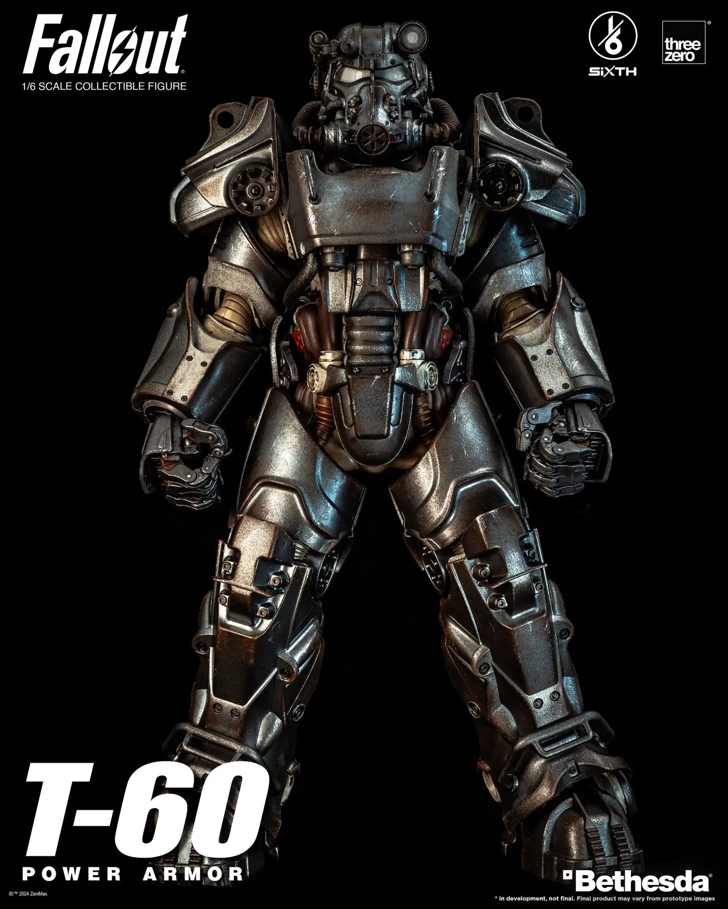 Preventa Figura T-60 Power Armor - FALLOUT marca Threezero 3Z0856 escala 1/6