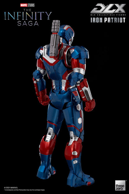 Pedido Figura DLX Iron Patriot - Avengers: Infinity Saga marca Threezero 3Z0257 escala pequeña 1/12