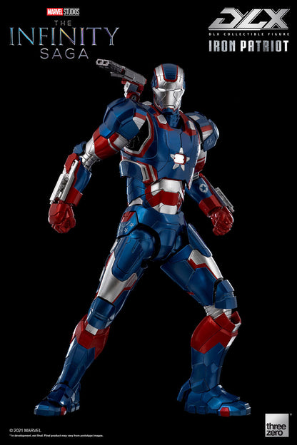 Pedido Figura DLX Iron Patriot - Avengers: Infinity Saga marca Threezero 3Z0257 escala pequeña 1/12