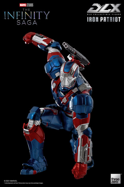 Pedido Figura DLX Iron Patriot - Avengers: Infinity Saga marca Threezero 3Z0257 escala pequeña 1/12