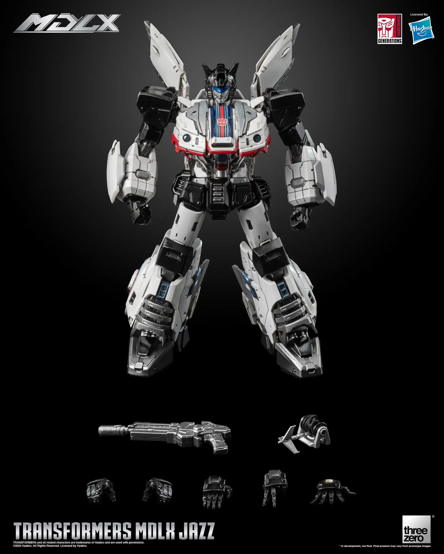 Preventa Figura MDLX JAZZ - Transformers marca Threezero 3Z0338 (15 cm)