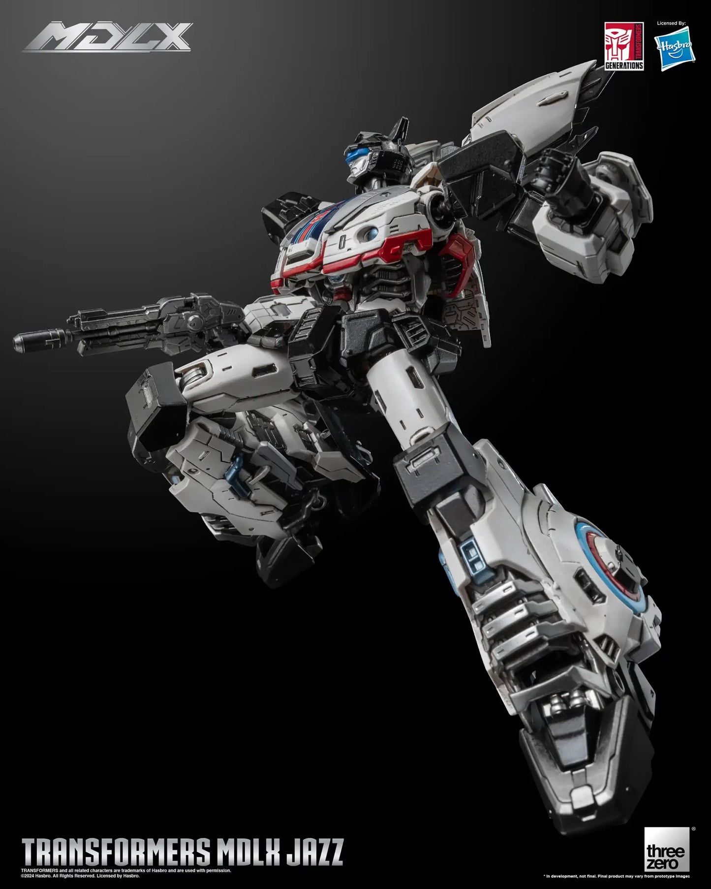 Preventa Figura MDLX JAZZ - Transformers marca Threezero 3Z0338 (15 cm)