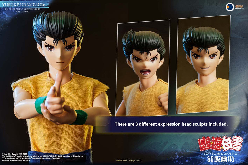 Pedido Figura Yusuke Urameshi - Yu Yu Hakusho marca Asmus Toys YUYU002 escala 1/6