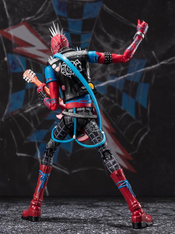 Preventa Figura Spider-Punk - Spider-Man: Across the Spider-Verse - S.H.Figuarts marca Bandai Spirits escala pequeña 1/12