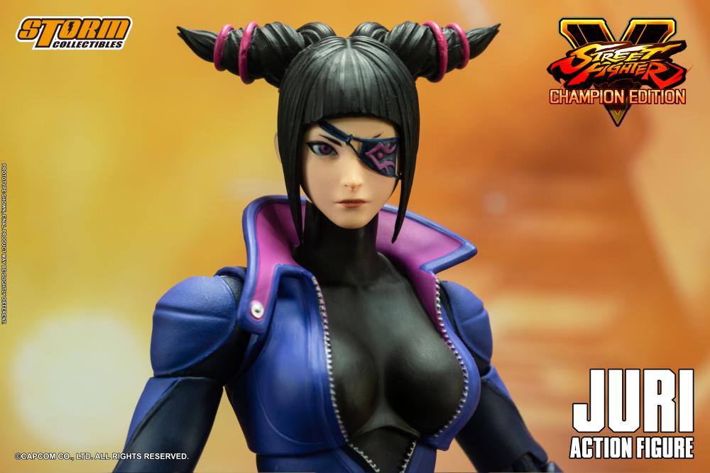 Pedido Figura Juri Han - Street Fighter V: Champion Edition marca Storm Collectibles escala pequeña 1/12