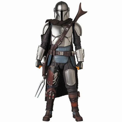 Pedido Figura The Mandalorian (Beskar Armor) (Reissue) - Star Wars - MAFEX marca Medicom Toy No.129 escala pequeña 1/12