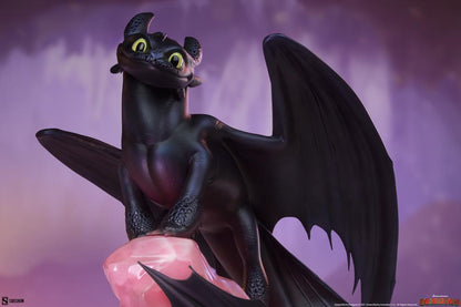 Pedido Estatua Toothless - Cómo Entrenar a tu Dragón: El Mundo Oculto marca Sideshow Collectibles (30.48 cm)