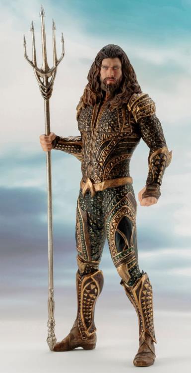 Pedido Estatua Aquaman - Justice League - ArtFX + marca Kotobukiya escala 1/10