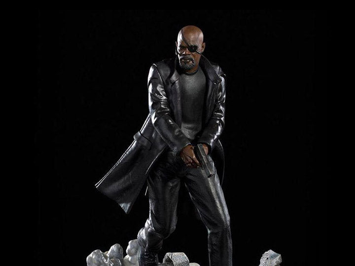 Pedido Estatua Nick Fury - Spider-Man: Far From Home - Battle Diorama Series (BDS) marca Iron Studios escala de arte 1/10