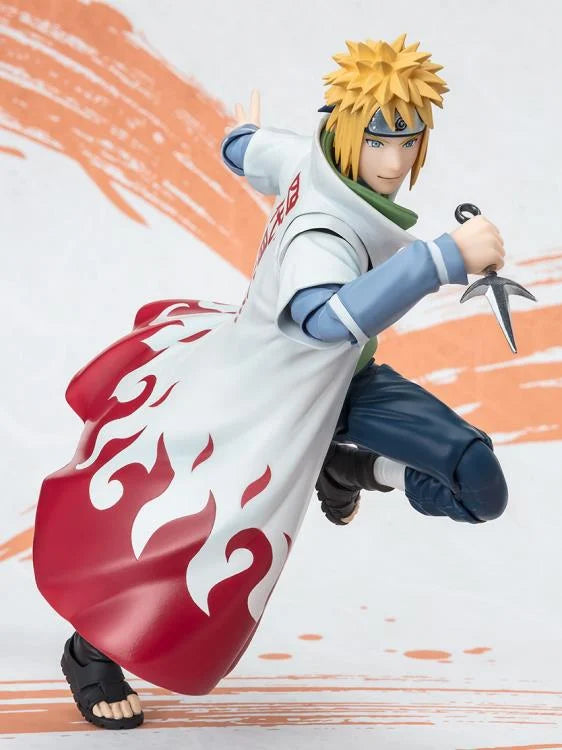 Preventa Figura Minato Namikaze (NARUTOP99 Edition) - Naruto: Shippuden - S.H.Figuarts marca Bandai Spirits escala pequeña 1/12