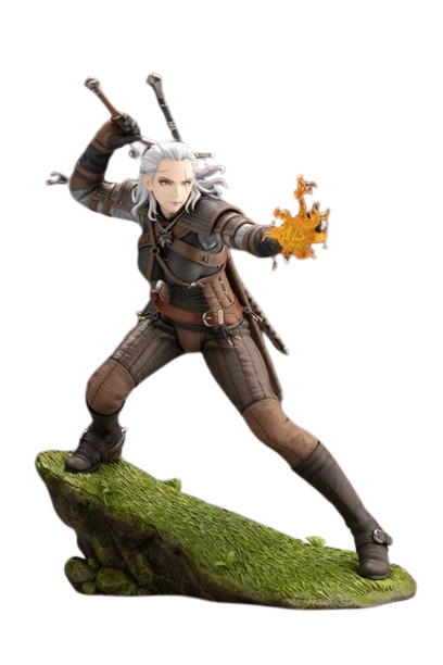 Pedido Estatua Geralt - The Witcher - Bishoujo marca Kotobukiya escala 1/7