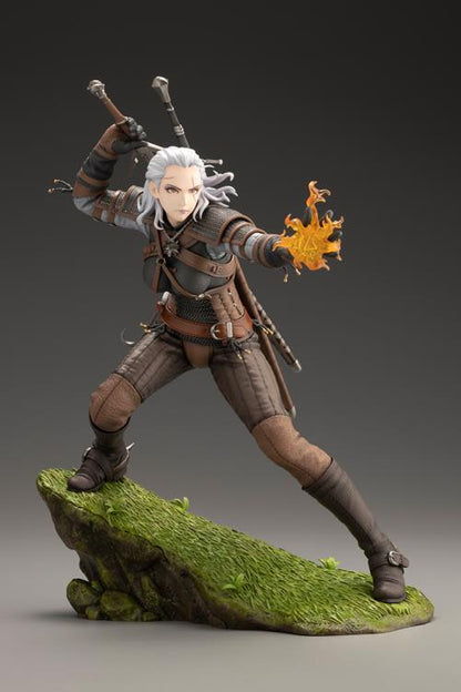 Pedido Estatua Geralt - The Witcher - Bishoujo marca Kotobukiya escala 1/7