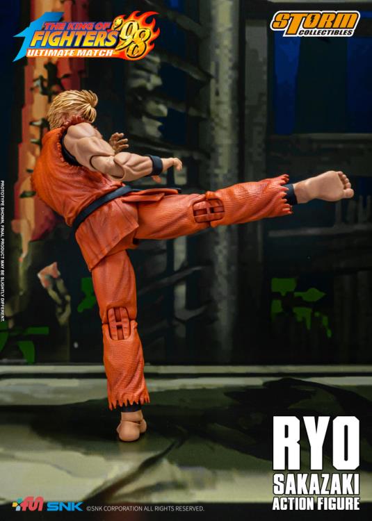 Pedido Figura Ryo Sakazaki - The King of Fighters '98: Ultimate Match marca Storm Collectibles SKKF09 escala pequeña 1/12