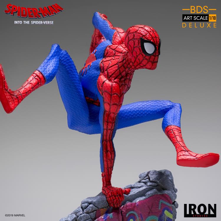 Pedido Estatua Peter B. Parker - Spider-Man: Into the Spider-Verse - Battle Diorama Series (BDS) marca Iron Studios escala de arte 1/10