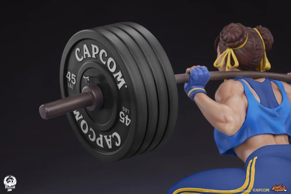 Preventa Estatua Chun-Li (Powerlifting Alpha Version) - Street Fighter Premier Series marca PCS Collectibles escala 1/4