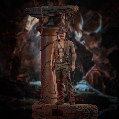 Preventa Estatua Indiana Jones (Edición limitada) (Resina) - Indiana Jones and the Temple of Doom - Premier Collection marca Diamond Select Toys escala 1/7