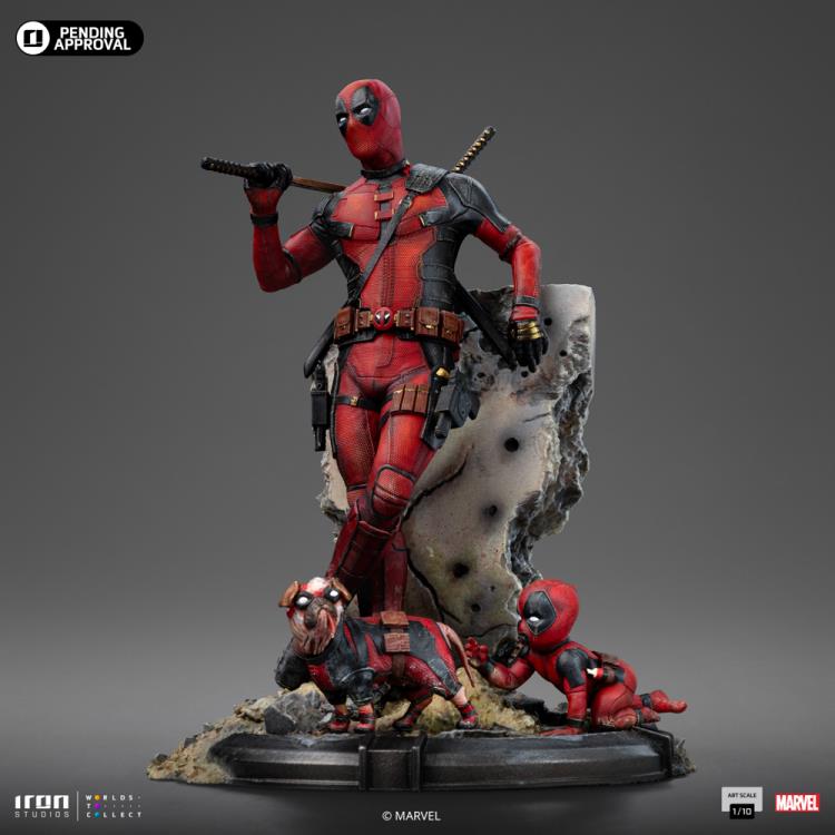 Preventa Estatua Deadpool - Deadpool & Wolverine - Limited Edition marca Iron Studios escala de arte 1/10