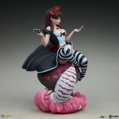 Pedido Estatua Alice in Wonderland (Game of Hearts Edition) - Fairytale Fantasies Collection marca Sideshow Collectibles (34.29 cm)