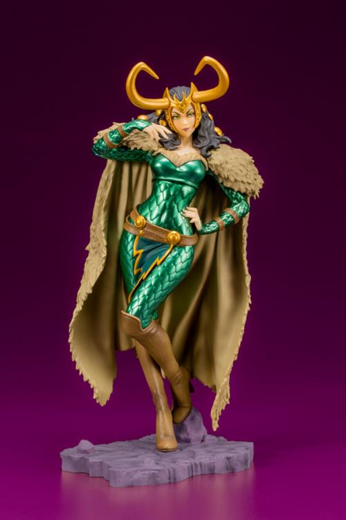 Pedido Estatua Loki Laufeyson - Marvel Comics - Bishoujo marca Kotobukiya escala 1/7 (Relanzamiento)