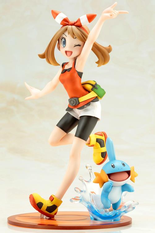 Pedido Estatua May con Mudkip - Pokemon - ArtFX J marca Kotobukiya escala 1/8