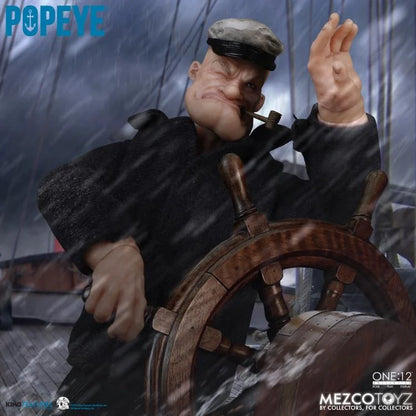 Preventa Figura Popeye - One:12 Collective marca Mezco Toyz 76470 escala pequeña 1/12