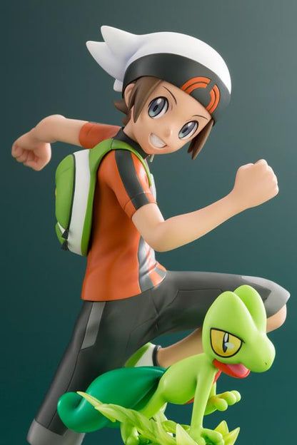 Pedido Estatua Brendan con Treecko - Pokemon - ArtFX J marca Kotobukiya escala 1/8