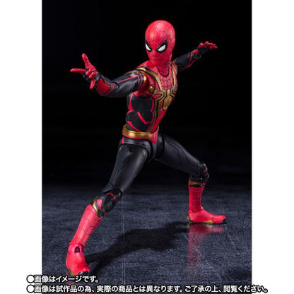 Pedido Figura Spider-Man (Integrated Suit Final Battle) - Spider-Man: No Way Home - S.H.Figuarts marca Bandai Spirits escala pequeña 1/12