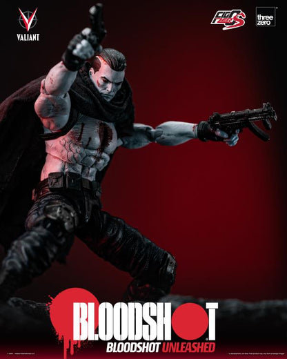 Pedido Figura Bloodshot Unleashed - Valiant Comics - FigZero S marca Threezero 3Z0422 escala pequeña 1/12