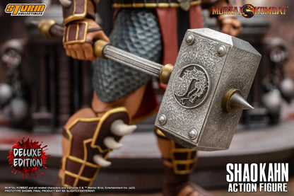 Pedido Figura Shao Kahn con Trono (Deluxe Edition) - Mortal Kombat marca Storm Collectibles escala 1/12