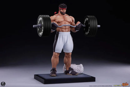 Preventa Estatua Ryu (Powerlifting Battle version) - Street Fighter Premier Series marca PCS Collectibles escala 1/4