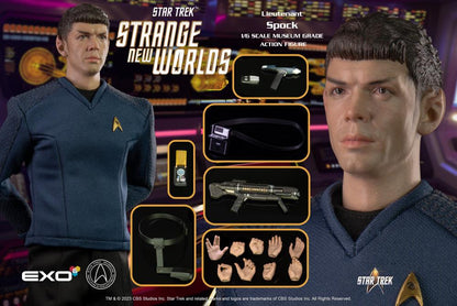 Preventa Figura Lieutenant Spock - Star Trek: Strange New Worlds marca EXO-6 EXO-01-061 escala 1/6