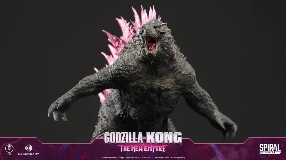 Preventa Estatua Godzilla Evolved Form (Heat Ray Version) - Godzilla x Kong: The New Empire - Hall of Fame marca Spiral Studio (27 cm)