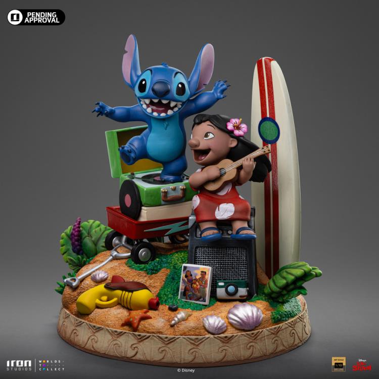 Preventa Estatua Lilo & Stitch (Deluxe) - Lilo & Stitch - Limited Edition BDS marca Iron Studios escala de arte 1/10