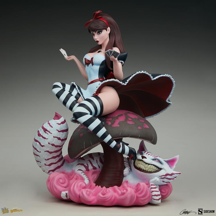 Pedido Estatua Alice in Wonderland (Game of Hearts Edition) - Fairytale Fantasies Collection marca Sideshow Collectibles (34.29 cm)