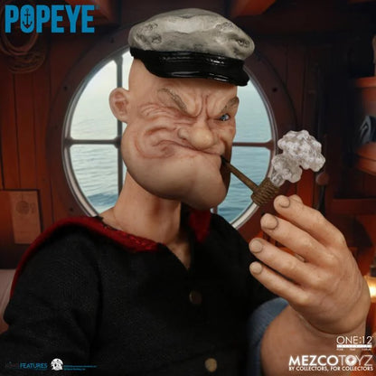 Preventa Figura Popeye - One:12 Collective marca Mezco Toyz 76470 escala pequeña 1/12