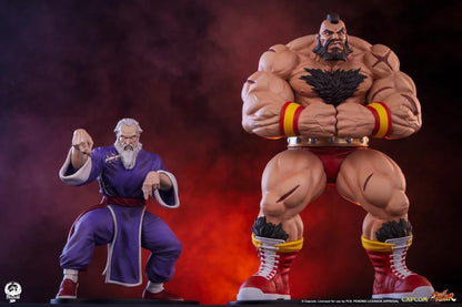 Preventa Set Estatuas Zangief & Gen - Street Jam - Street Fighter marca PCS Collectibles escala 1/10