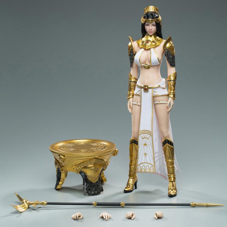 Pedido Figura Egypt Goddness White (2 versiones) marca YM Toys YMT068 escala 1/6