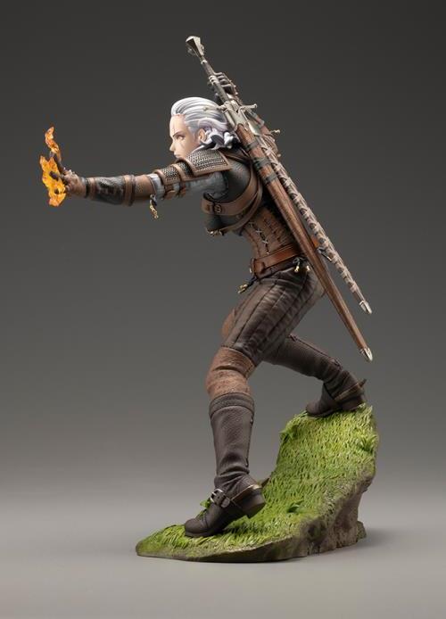 Pedido Estatua Geralt - The Witcher - Bishoujo marca Kotobukiya escala 1/7